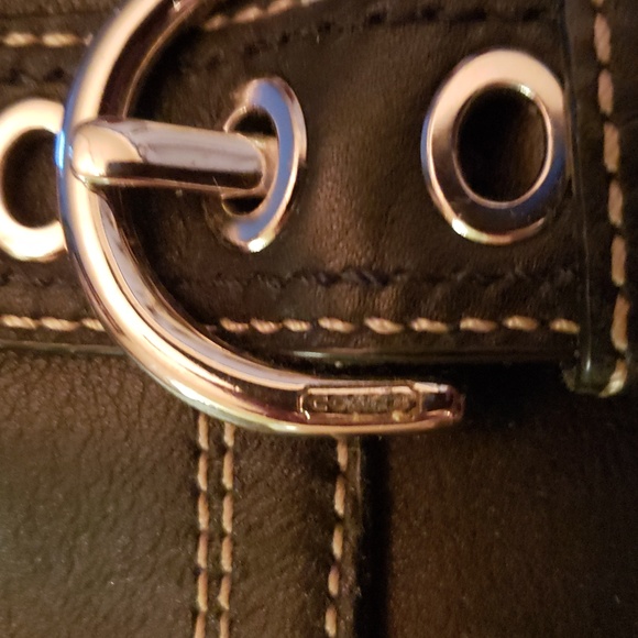 Coach Vintage Black Leather Soho Wallet/ Wristlet Clutch - Picture 6 of 6